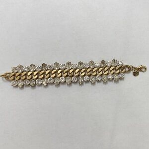 Elegant Gold and Crystal Bracelet juicy couture